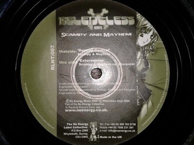 Skampy & Mayhem vs. Stargazer  - Beyond Control / Exterminize (12'', Promo)