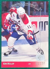 Kirk Muller - 1993-94 Upper Deck SP Inserts #80 - Montreal Canadiens Hockey Card