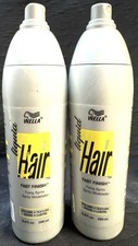2 wella liquid hair fast finish fixing spritz...