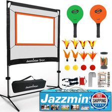 Jazzminton-Sport The Original Paddle Game Net For Indoors Outdoors Active
