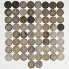 66x 1838-1891s Seated Liberty Dimes 10c 31025