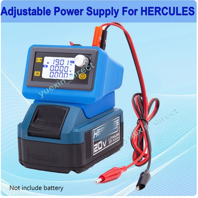 #ad Adjustable Power Supply Voltage Power Supply For Hercules 20V Battery Operated $49.69