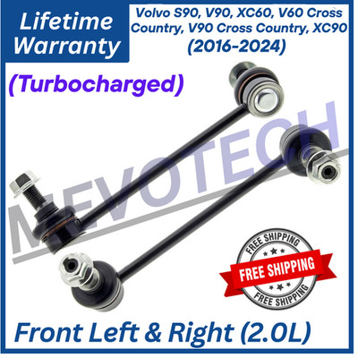 Premium OE Front Sway Bar Links For 2016-2024 Volvo, Lifetime Warranty.