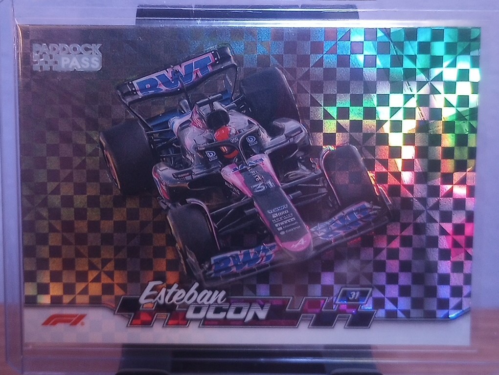 2024 Topps Paddock Pass Formula 1 - Car Esteban Ocon #39 Chrome X-Fractor