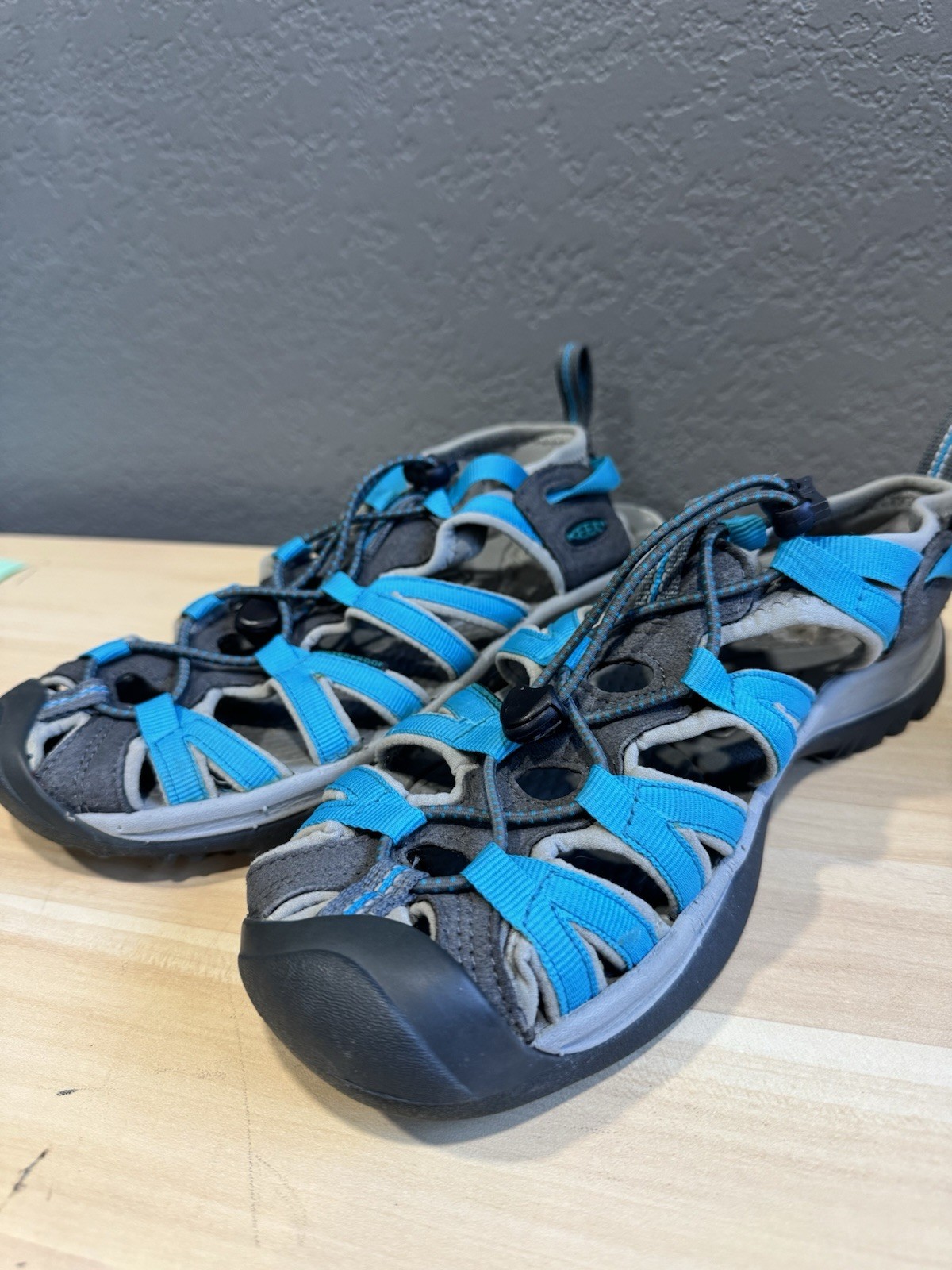 Sandali scarpe da trekking Keen donna misura e ottimo verde acqua taglia 8