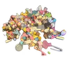 100 Assorted Mini Brands Mixed Lot Toys Miniature Doll Accessories Collectibles