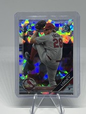 2019 Bowman Draft Sapphire Edition #BDC-70 Tony Locey Card St. Louis Cardinals