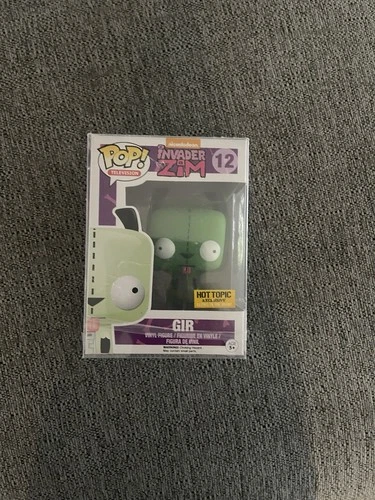 Funko Pop! Vinyl Invader Zim Gir #12 Glow Hot Topic Exclusive Television Figure