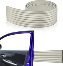 Wall Protector 3.15in x 10ft Self-Adhesive Rubber Bumper Protectors Strip for Ca