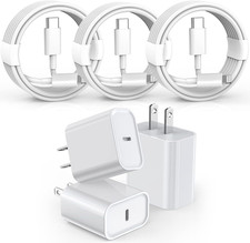3 Pack Fast Charger Iphone,  Apple Mfi Certified  6Ft Iphone Charger Fast Charging