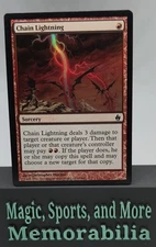 MTG Chain Lightning PDS: Fire And Lightning Foil Common Magic The Gathering LP