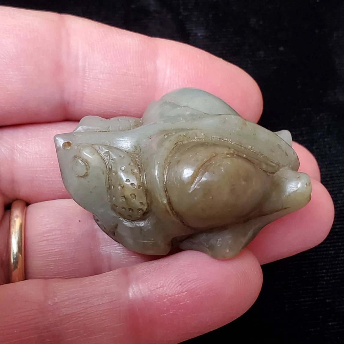 Jade Antique Chinese Qing (1644-1911) Chinese Dynasty Figurines
