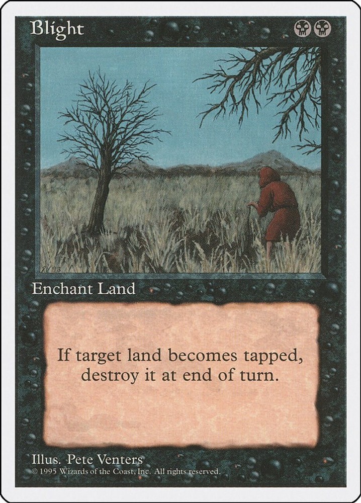 Blight - 122 - NM - Fourth Edition