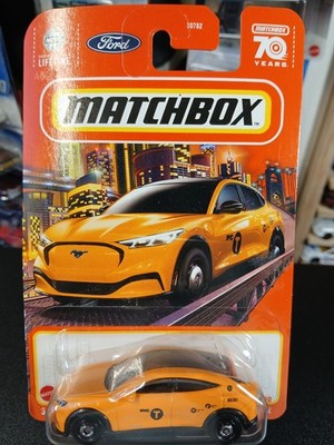 Machbox 2021 Ford Mustang Mach E NYC Taxi 70th aniversary series
