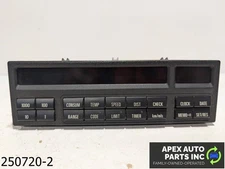 OEM 1993-1994 BMW 325IC 2.5L BUTTON ON BOARD COMPUTER CHECK DISPLAY