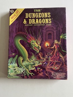 Dungeons and Dragons Basic Set TSR 1981
