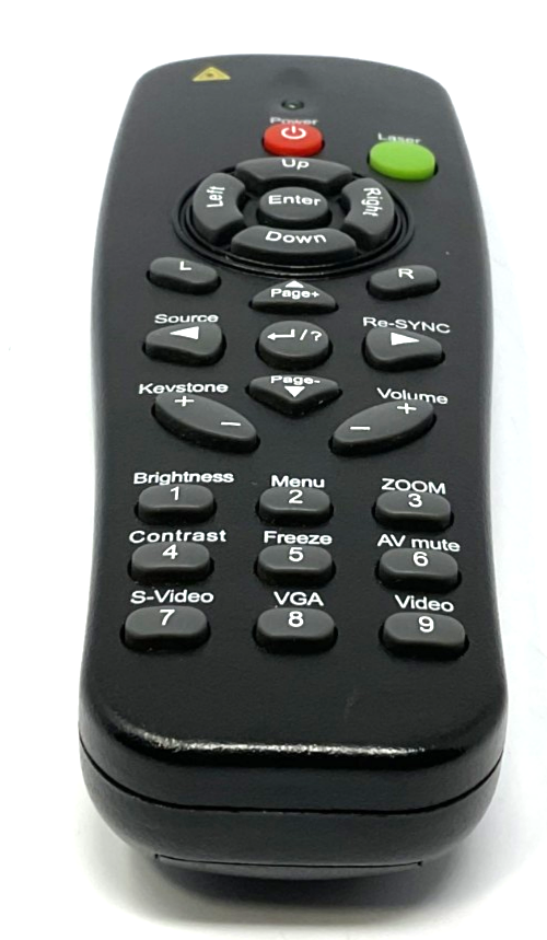 Projector Keystone XIE YI Projector Remote Control Laser Pointer Keystone Zoom VGA S-Video ...