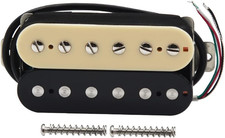 Alnico 2 Humbucker Pickup 7-8K Electric Guitar Pickup Neck Humbucker-Zebra