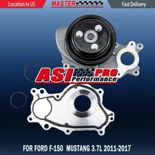 Water Pump For Ford Mustang 3.7L 2011-2017  F-150 3.3L 3.5L 3.7L 2011-2020.