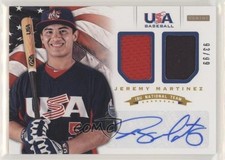 2012 Panini USA Baseball National Team 18U 93/99 Jeremy Martinez #11 Auto 1u6