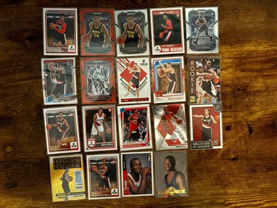 Portland Trail blazers Card Lot Rookies Parallels Inserts