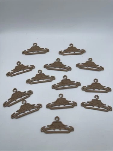 LOT 13 Vintage 1963 Susy Goose Wardrobe HANGERS Ken Mattel