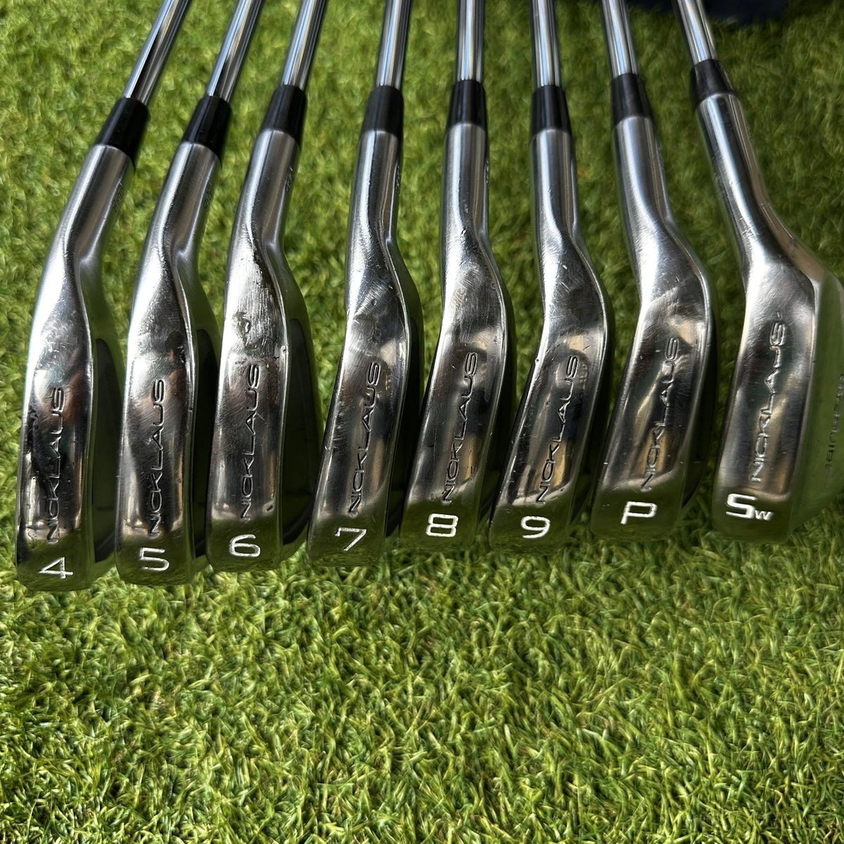 Jack Nicklaus Men Steel Shaft Iron Set Golf Clubs for sale | eBay