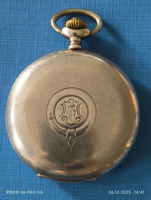 Zenith Potcket watch Silver84 50 mm working condition