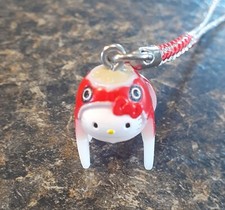 HELLO KITTY GOTOCHI FISH 2008 PHONE CHARM STRAP ..SEE DESCRIPTION