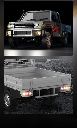 SG-1405/1406 2.4G 1:14 RC Pickup Truck 2WD 15KM/H Hinterachse geradem Antrieb - Bild 14 von 26