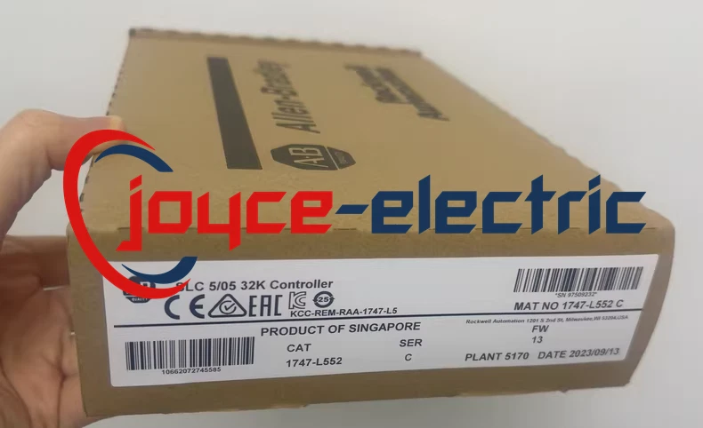 AB 1747-L552 SER C SLC 500 SLC 5/05 CPU Processor Unit New Factory Sealed - Image 2 of 2