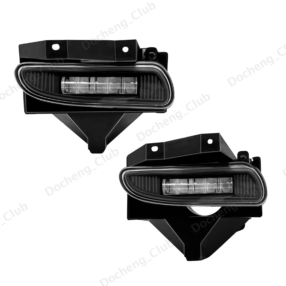 For 1999 2000 2001 2002 2003 2004 Ford Mustang LED Fog Lights Front Bumper Lamps - Изображение 3 из 4