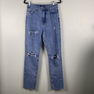 Missguided Womens Light Blue Wrath High 