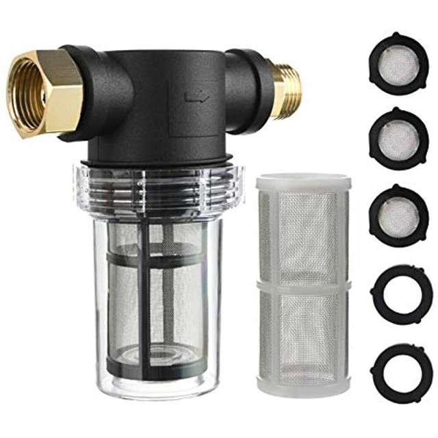 inline washing machine valve