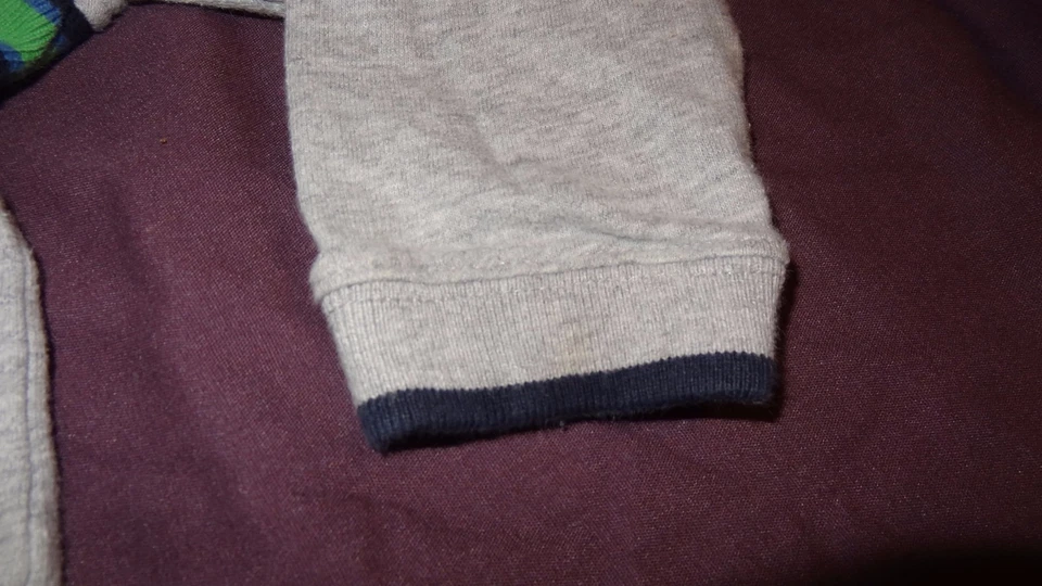 Chaqueta gris para cachorro juguete enrollable cremallera completa talla 3T niño Fisher Price  Foto 4 de 4