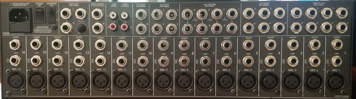 Mackie CR1604-VLZ 16 Channel MIC/LINE Mixer | eBay Mackie CR1604-VLZ 16 Channel MIC/LINE Mixer | eBay
