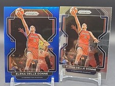 Elena Delle Donne - 2022 WNBA Prizm - Blue Prizm #/149 And Base - Mystics