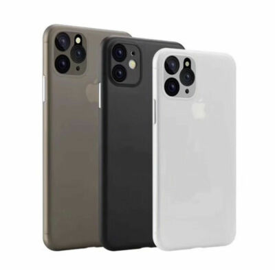sehr dünne matte Schutzhülle iPhone 13 12 X 8 7 11 pro max UltraSlim case 0,3mm 