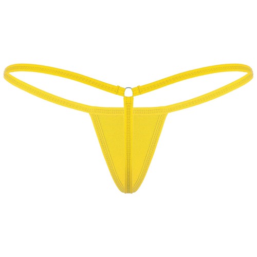 Ropa interior sexy de cuerda en G para mujer tanga calzoncillos lencería íntimos de altura baja - Imagen 162 de 190