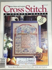 Better Home And Garden Quilting Vintage Magazine March 1993 Cross Stitch Crafts