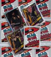 Topps UK WWE Chrome Slam Attax 2021 - REFRACTOR CARDS (Combined Shipping)