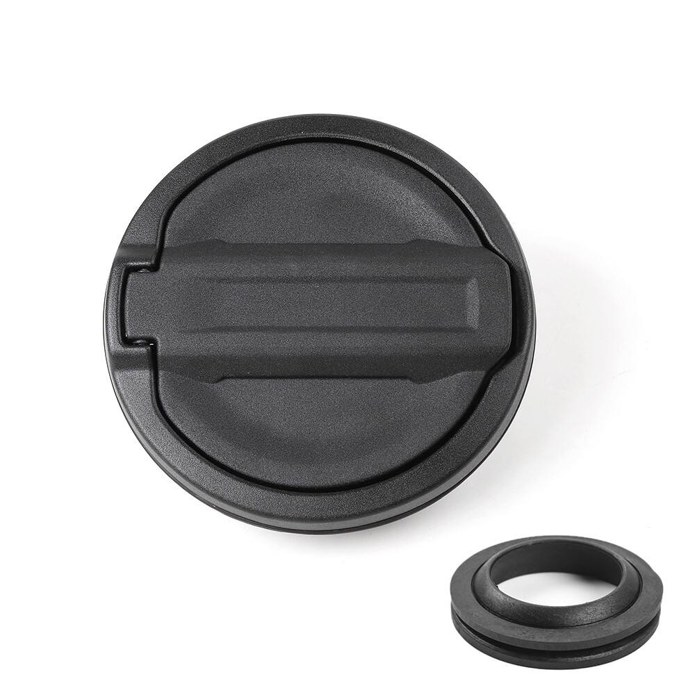 1x Car Door Fuel Tank Gas Cap Decor Cover Trim For Wrangler JL 2018+ Accessories