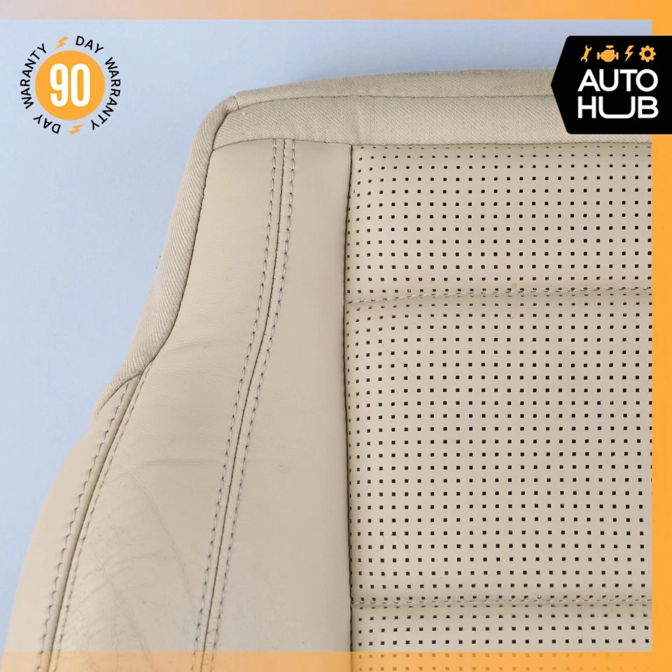 07-11 Mercedes W164 ML63 AMG Front Right Lower Bottom Seat Cushion Beige OEM - Image 2 of 4