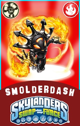 Skylanders Swap Force Skylanders Swap Force Lightcore Smolderdash NFC Card - Picture 2 of 4