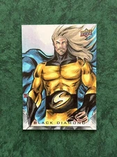 2021 Upper Deck Marvel Black Diamond Sketch Card Sentry by Melike Acar