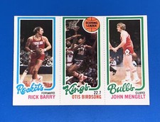 1980-81 Topps Rick Berry #105 Otis Birdsong #122 John Mengelt #48 Set Break