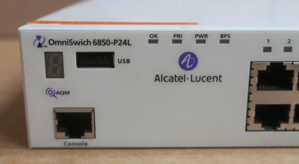 Alcatel-Lucent OmniSwitch OS6850-P24L PoE 20x 10/100 RJ45 + 4x SFP/RJ45 Switch - Image 2 of 4