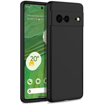 Schutz Hülle für Google Pixel 7 Case Silikon Handy Hülle Slim Cover
