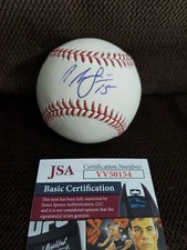 Baltimore Orioles Chance Sisco Signed Baseball JSA COA