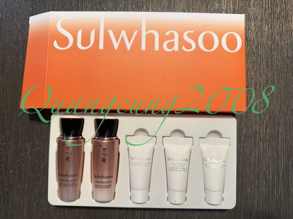 NEW] SULWHASOO Timetreasure The Ultimate S Kit (5 items) | eBay